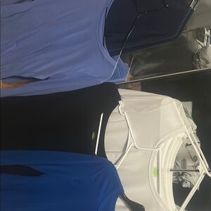 Blue and White Tops Collection